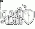 Logo del vídeo joc multijugador Clash of Clans