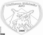 Emblema de Oldham Atlètic A.F.C. Latics