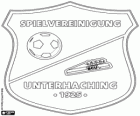 Distintiu de la Spielvereinigung Unterhaching, club esportiu de Unterhaching, un municipi de Baviera