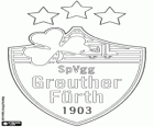 Insígnia del SpVgg Greuther Fürth, club esportiu de la ciutat bavaresa de Fürth