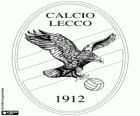 Emblema Calcio Lecco 1912, club de futbol italiana de Lecco, Lombardía