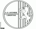 Insígnia d'AS Lucchese Libertas 1905, club de futbol de la ciutat de Lucca, Toscana