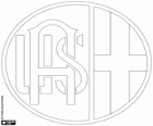 Logo de US Alessandria Calcio 1912, club de futbol de Alessandria, ciutat en el Piemont