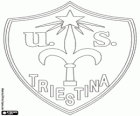 Insígnia d'Unione Triestina SSD, club de futbol de Trieste, ciutat de la regió de Friuli Venezia Giulia
