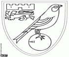 Emblema del Norwich City F.C. El seu sobrenom és els canaris, The Canaries