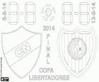 Club Nacional del Paraguai contra San Lorenzo de Almagro de l'Argentina. Final Copa Libertadores 2014