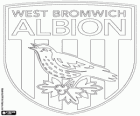 Emblema del West Bromwich Albion FC. Club de futbol de West Bromvich, també coneguda com The Baggies, The Throstles