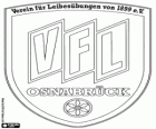 Escut de VfL Osnabrück. Club esportiu d'Osnabrück, una ciutat a la Baixa Saxònia