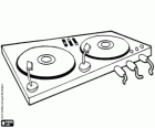 Tocadisc doble plat per a DJ