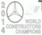 Mercedes AMG Petronas Campió del Món de Constructors de Fórmula 1 FIA 2014