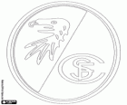 Logo del SC Freiburg. Club esportiu de Friburg de Brisgòvia, ciutat de Baden - Württemberg