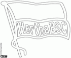 Logo del Hertha BSC, club esportiu de la capital d'Alemanya, Berlín