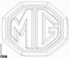 Logo de MG, Morris Garages, marca de cotxes britànica