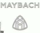 Logo de Maybach, marca de cotxes de super luxe d'Alemanya