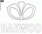 Logo de Daewoo, marca de cotxes de Corea del Sud