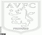Emblema de l'Aston Villa F.C.. Club de futbol de Birmingham, conegut com els villans, The Villans