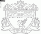 Logo de Liverpool F.C.. Club de futbol a la ciutat de Liverpool, conegut com els vermells, The Reds