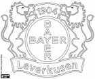 Emblema de Bayer 04 Leverkusen. Club de futbol de Leverkusen, ciutat del Nord-Westfàlia
