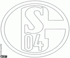 Logo del FC Schalke 04. Club esportiu de Gelsenkirchen, ciutat del Nord-Westfàlia