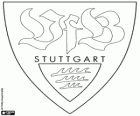 Escut del VfB Stuttgart. Club esportiu de la ciutat de Stuttgart, a Baden-Württemberg