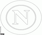 Logo de SSC Napoli. Club de futbol de la ciutat de Nàpols, capital de la Campània