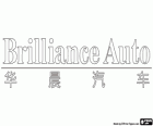 Logo de Brilliance Auto. Marca de automòbils de la Xina