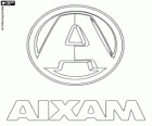 Logo d'Aixam, marca francesa de microcotxes