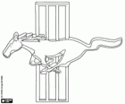 Logo de Mustang, automòbil dels Estats Units d'Amèrica