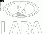 Logo de Lada, marca d'automòbils fabricats a Rússia