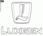 Logo de Luxgen, marca d'automòbils a Taiwan