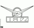 Logo de UAZ, fabricant d'automòbils a Rússia