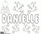 Danielle, nom derivat de Daniel. Danielle, nom en anglès, francès i neerlandès