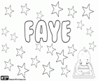 Faye, nom variant de Fay i Faith