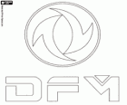 Logo de DFM, Dongfeng Motor, fabricant d'automòbils, empresa pública de la Xina