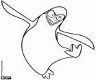 Kowalski, el cervell dels pingüins de Madagascar