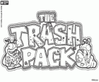 Logo original d'The Trash Pack en anglès