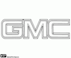 Logotip de GMC, General Motors Company, empresa d'automòbils dels Estats Units