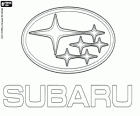 Logo de Subaru, un fabricant d'automòbils japonès