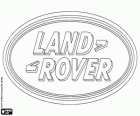 Logotip de Land Rover, marca britànica d'automòbils 4x4, tracció a les quatre rodes