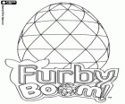 Logo de Furby Boom amb un ou virtual Furby Furblings