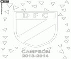 Danubio FC, campió de primera divisió de futbol a Uruguai 2013-2014