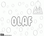 Olaf, nom d'origen nòrdic i molt comú als països nòrdics. Utilitzat com a nom per als nens. Hi ha moltes variants amb el mateix origen com Olav i Olof, Oluf entre d'altres