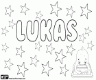 Lukas, nom masculí. Derivat del nom grec Loukas