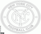Logotip del New York City FC, equip de futbol professional del MLS a la ciutat de Nova York