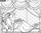 Leonora, la jove princesa és molt aficionada a la lectura. La princesa passa llargues hores llegint llibres al costat de la finestra
