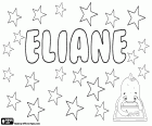 Eliane, nom francès d'origen llatí. Derivats de Aeliana