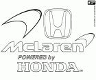 Logotip de l'escuderia de Fórmula 1, McLaren Honda