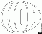 Un ou, el logotip de pel·lícula Hop
