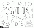 Emilie, nom femení en molts idiomes. Emilie, nom d'origen llatí, derivat de Aemilia