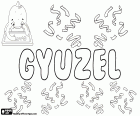 Gyuzel, nom femení en diversos idiomes. Gyuzel, variant de Giuzel i Guzel
